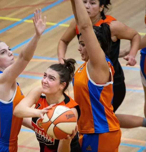 BC Bumpers speler in actie