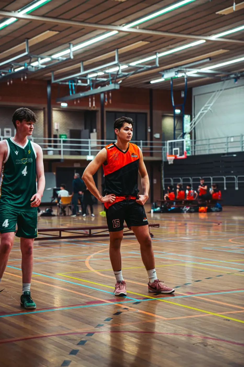 Basketball speler